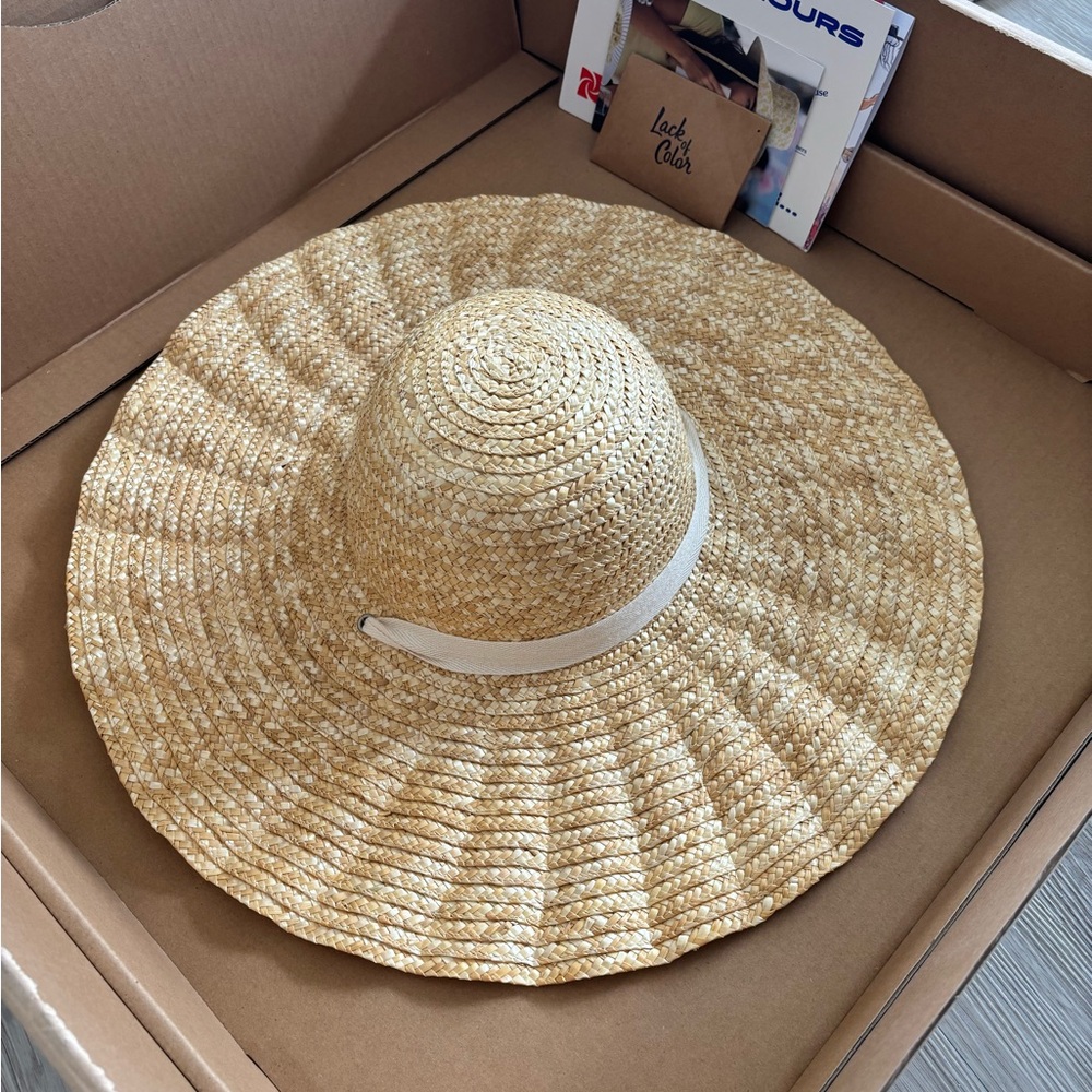 Lack Of Color Scalloped Dolce Hat